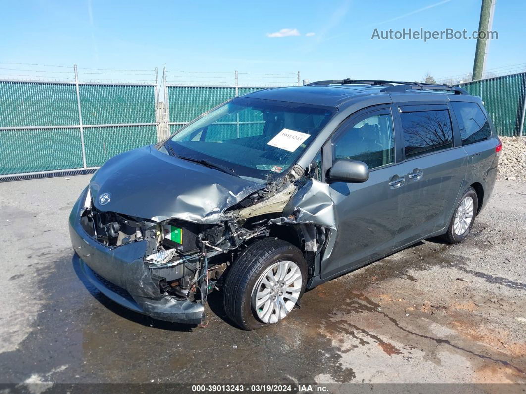 2014 Toyota Sienna Xle V6 8 Passenger Серый vin: 5TDYK3DC7ES466029