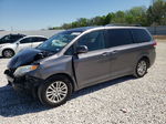 2014 Toyota Sienna Xle Gray vin: 5TDYK3DC7ES469237