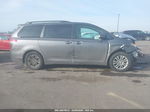 2014 Toyota Sienna Xle V6 8 Passenger Gray vin: 5TDYK3DC8ES434416