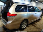 2014 Toyota Sienna Xle V6 8 Passenger Золотой vin: 5TDYK3DC8ES481770