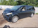 2014 Toyota Sienna Xle V6 8 Passenger Черный vin: 5TDYK3DCXES459866