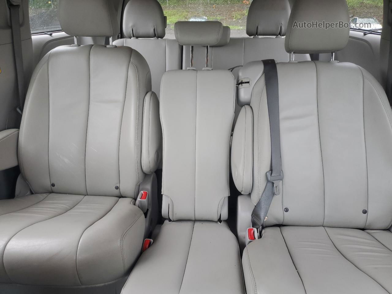 2014 Toyota Sienna Xle Gray vin: 5TDYK3DCXES491281