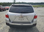 2011 Toyota Highlander Limited Silver vin: 5TDYK3EH0BS044349