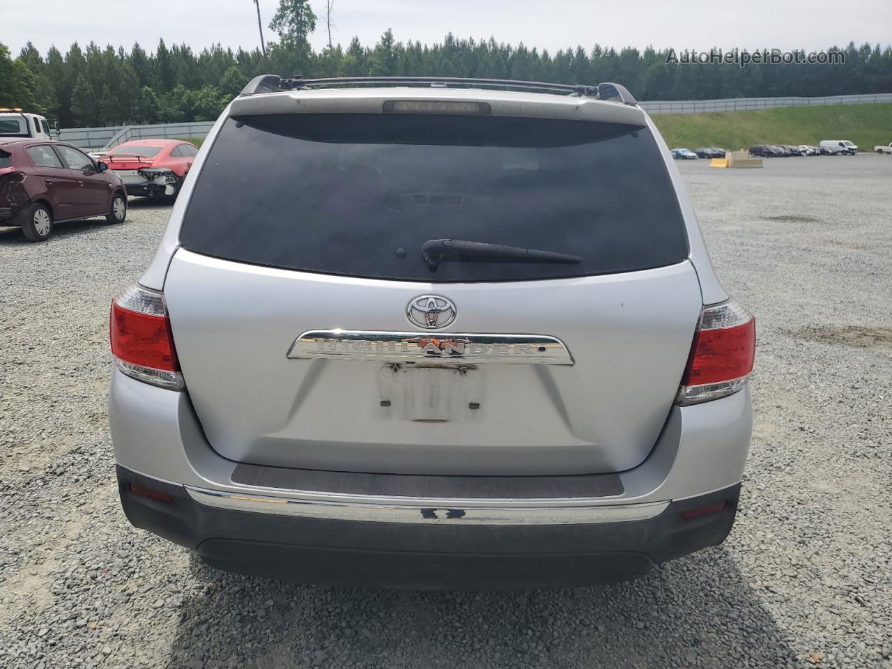 2011 Toyota Highlander Limited Silver vin: 5TDYK3EH0BS044349