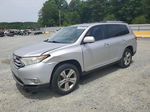 2011 Toyota Highlander Limited Silver vin: 5TDYK3EH0BS044349