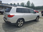 2011 Toyota Highlander Limited Silver vin: 5TDYK3EH0BS044349