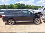 2011 Toyota Highlander Limited V6 Black vin: 5TDYK3EH4BS033614