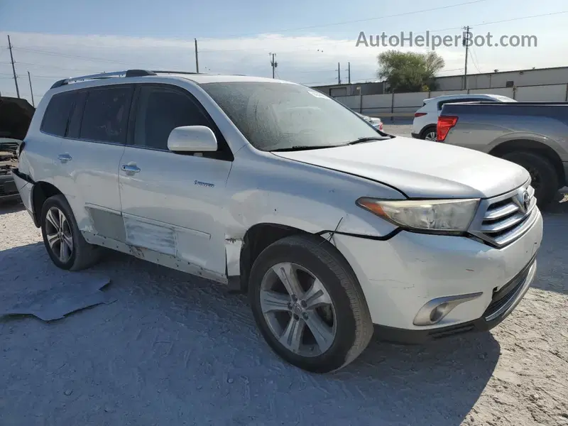 Toyota Highlander 2012 Р±РµР»С‹Р№