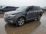 2011 Toyota Highlander Limited Gray vin: 5TDYK3EH8BS049976