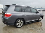 2011 Toyota Highlander Limited Gray vin: 5TDYK3EH8BS049976