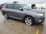 2011 Toyota Highlander Limited Серый vin: 5TDYK3EH8BS049976