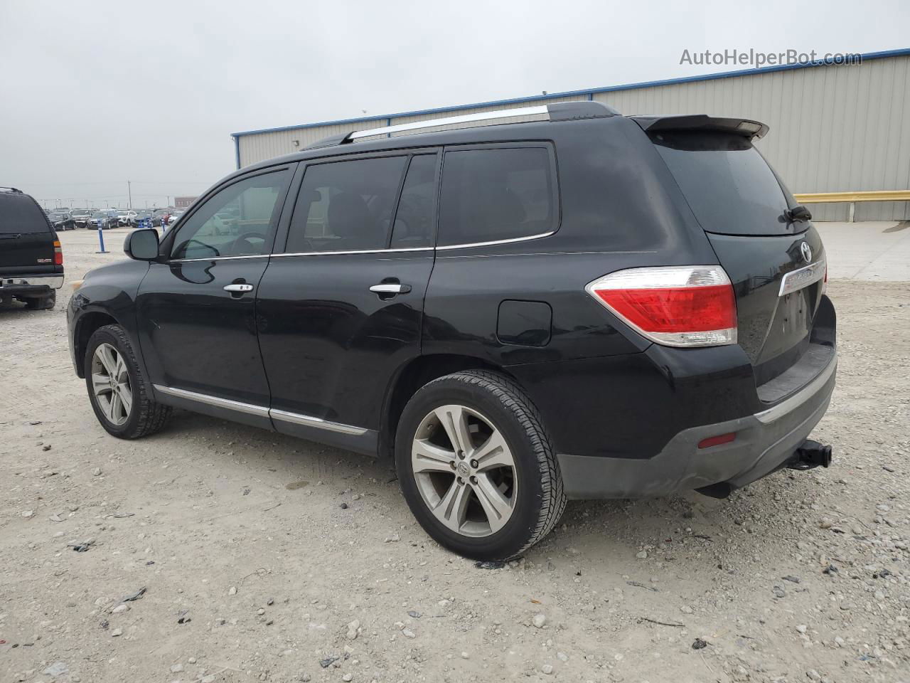 2011 Toyota Highlander Limited Black vin: 5TDYK3EH9BS039991