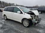 2010 Toyota Sienna Xle White vin: 5TDYK4CC0AS338250