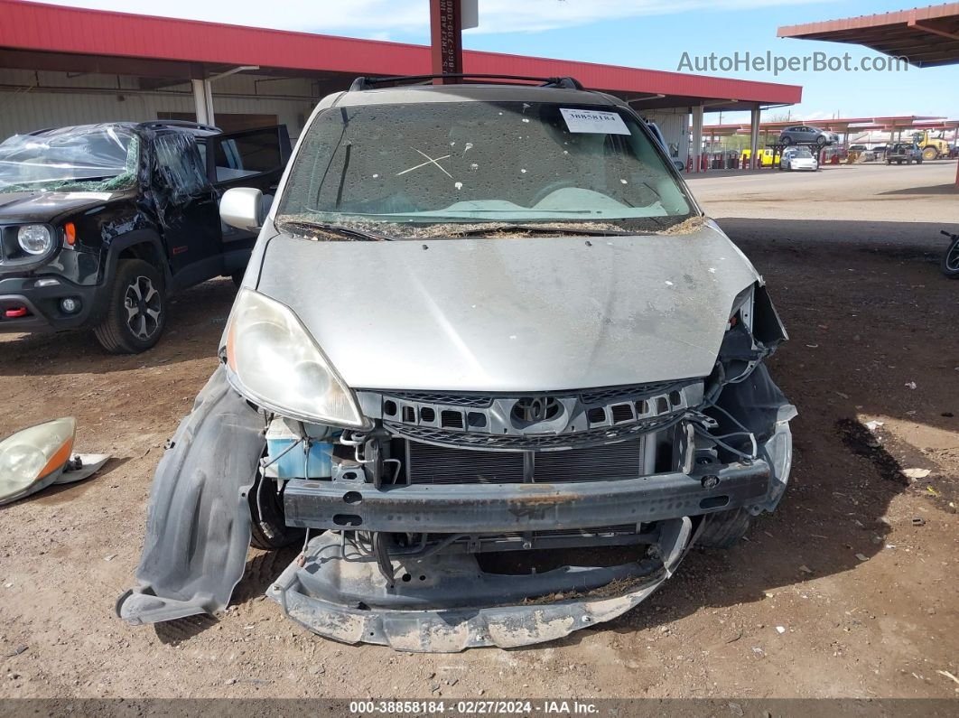 2010 Toyota Sienna Xle Silver vin: 5TDYK4CC1AS304902