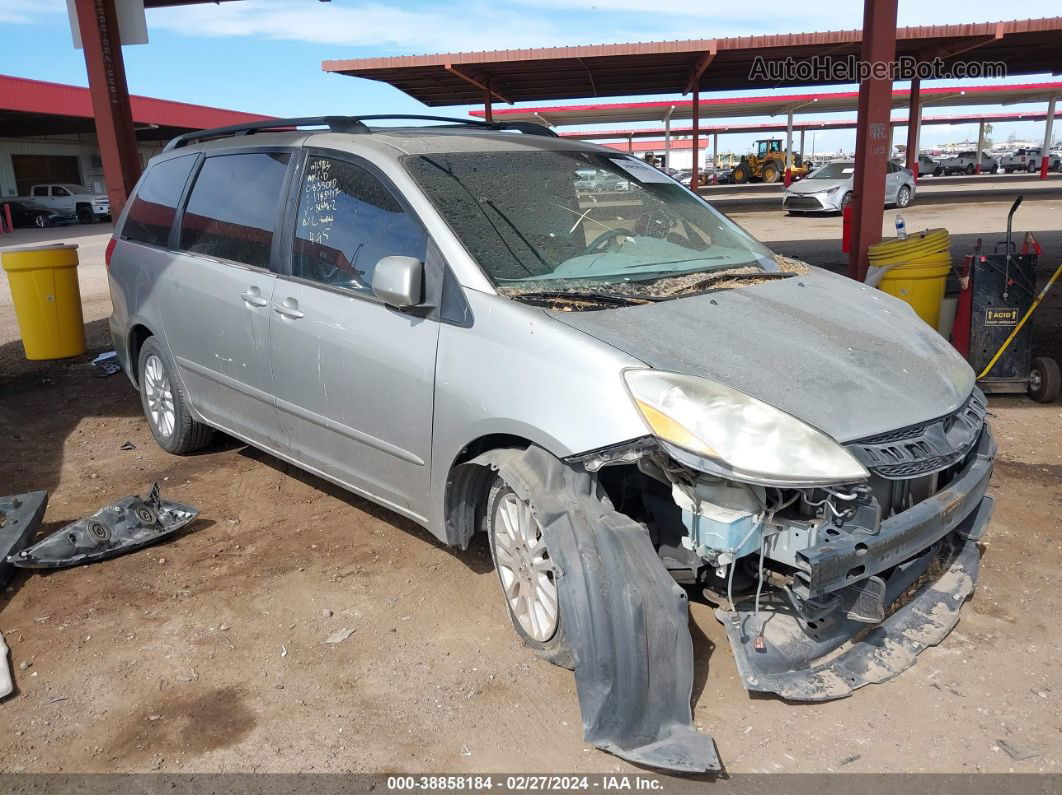 2010 Toyota Sienna Xle Silver vin: 5TDYK4CC1AS304902