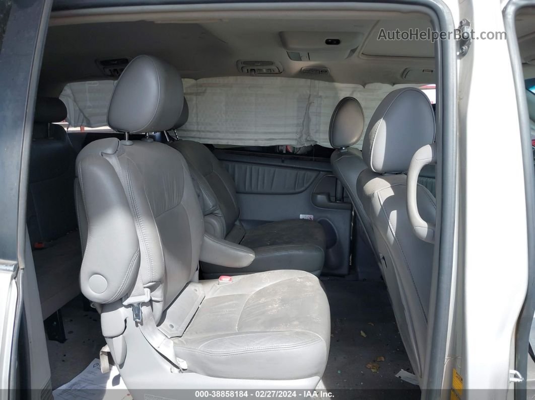 2010 Toyota Sienna Xle Silver vin: 5TDYK4CC1AS304902