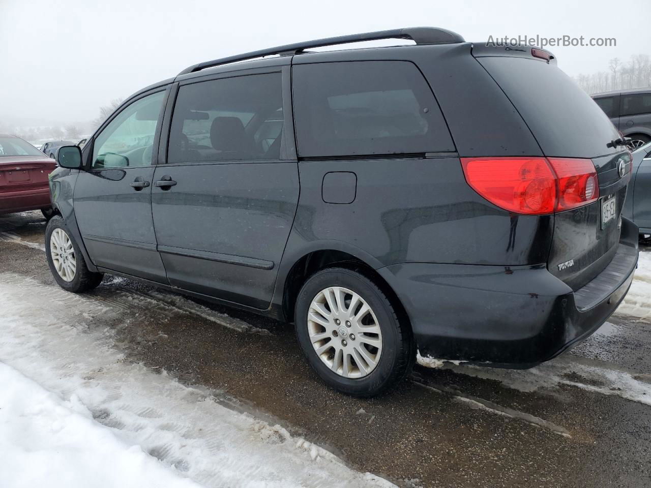 2010 Toyota Sienna Xle Black vin: 5TDYK4CC6AS321498