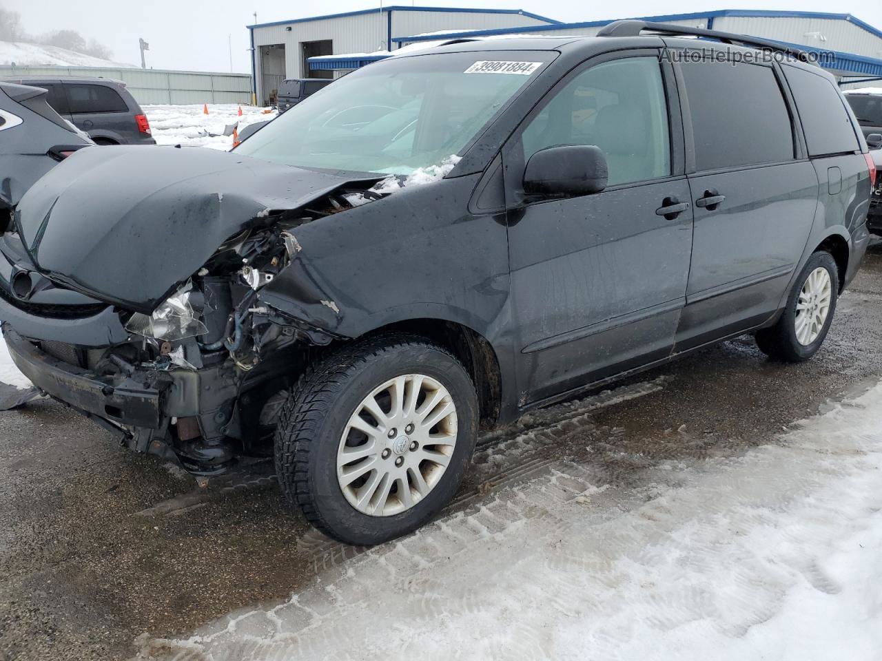 2010 Toyota Sienna Xle Black vin: 5TDYK4CC6AS321498