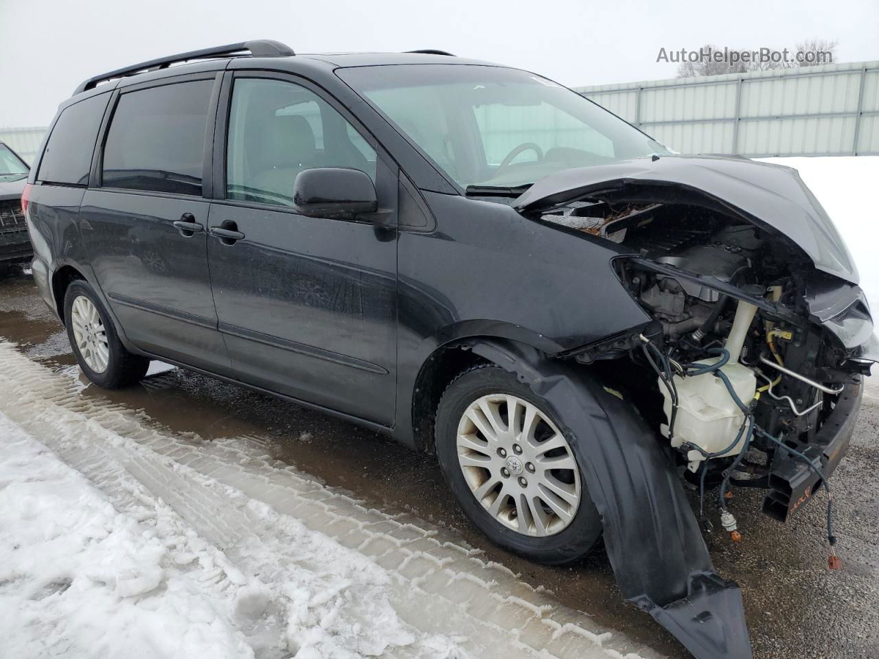 2010 Toyota Sienna Xle Черный vin: 5TDYK4CC6AS321498