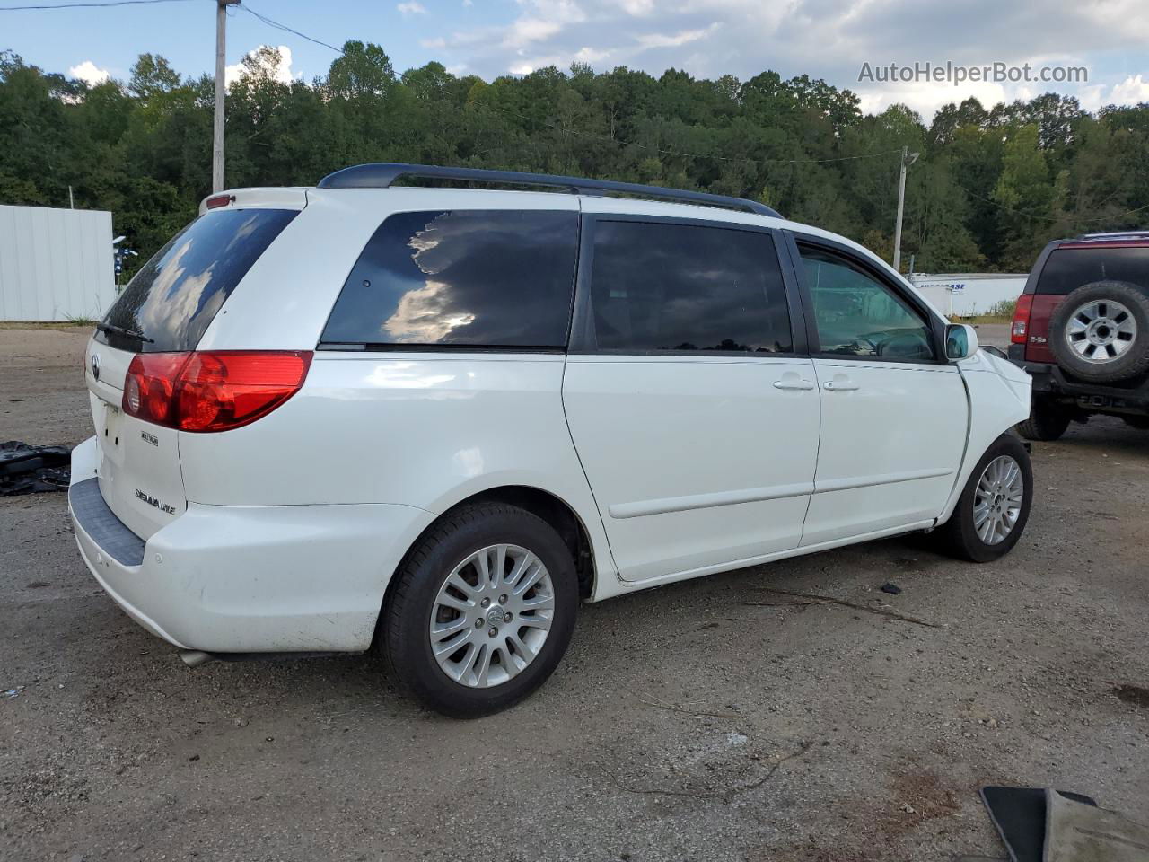 2010 Toyota Sienna Xle Белый vin: 5TDYK4CC7AS316116