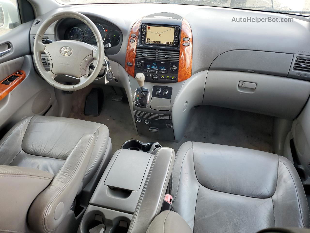 2010 Toyota Sienna Xle Белый vin: 5TDYK4CC7AS316116