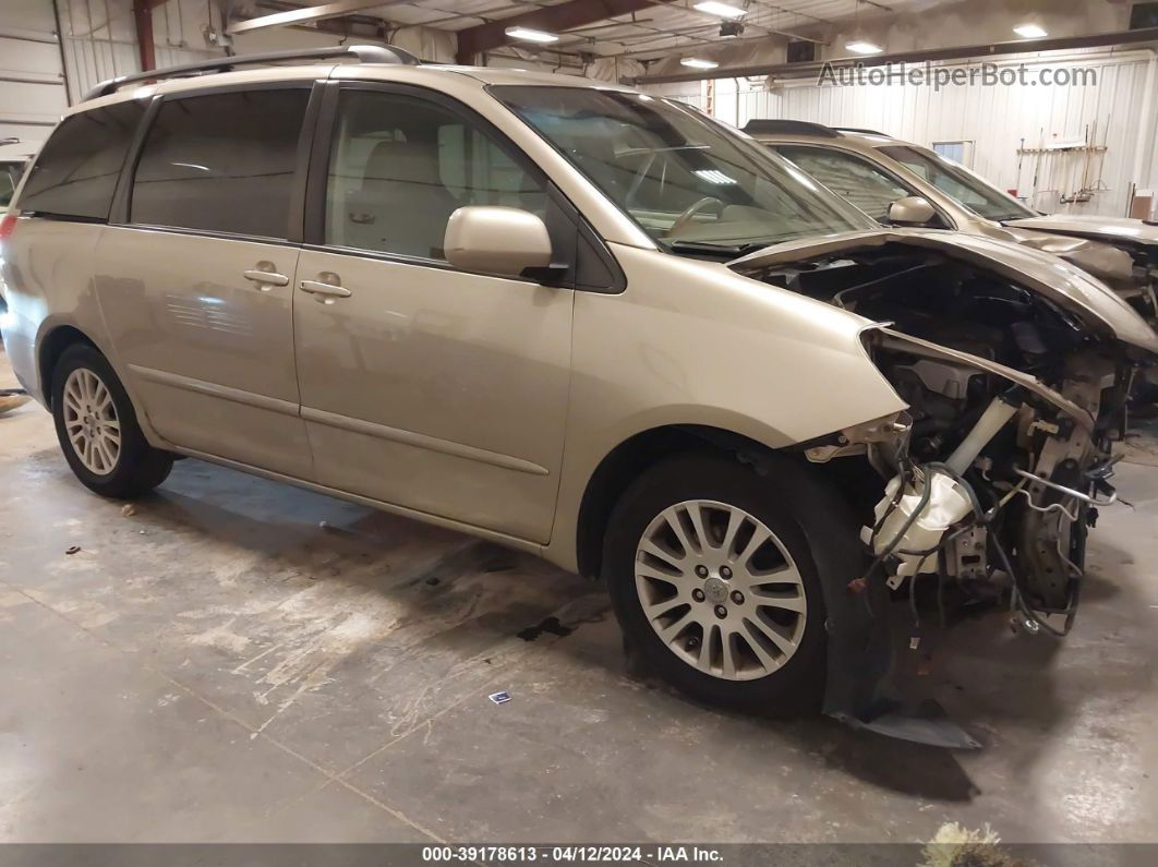 2010 Toyota Sienna Xle Золотой vin: 5TDYK4CC8AS312978