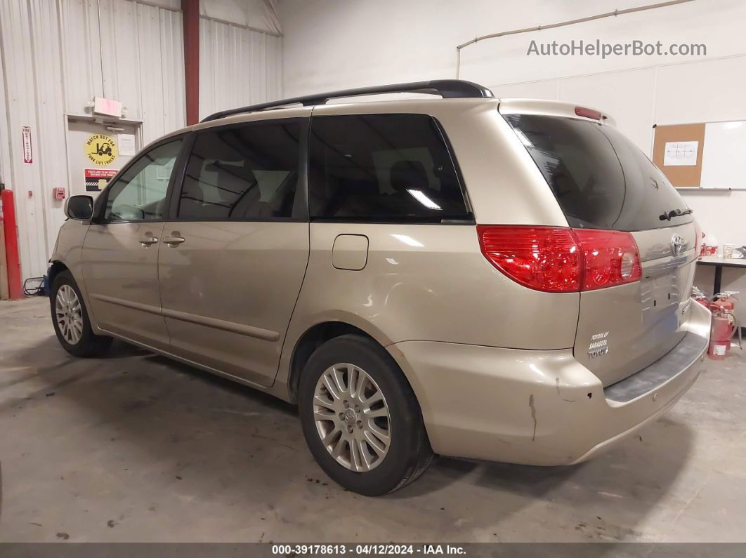 2010 Toyota Sienna Xle Золотой vin: 5TDYK4CC8AS312978