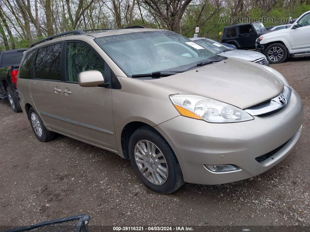 2010 Toyota Sienna Limited Золотой vin: 5TDYK4CCXAS334903