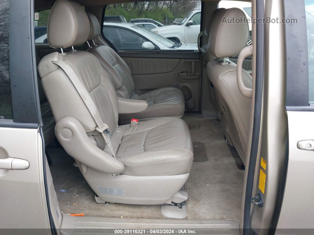 2010 Toyota Sienna Limited Золотой vin: 5TDYK4CCXAS334903