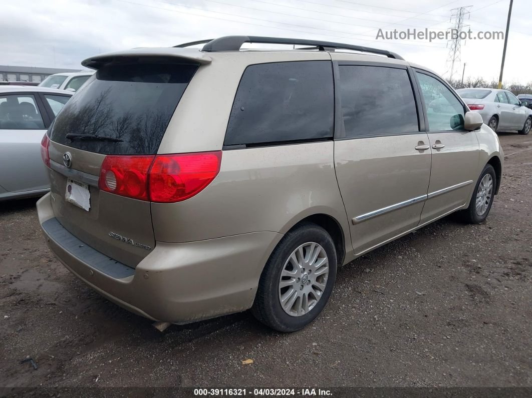 2010 Toyota Sienna Limited Золотой vin: 5TDYK4CCXAS334903