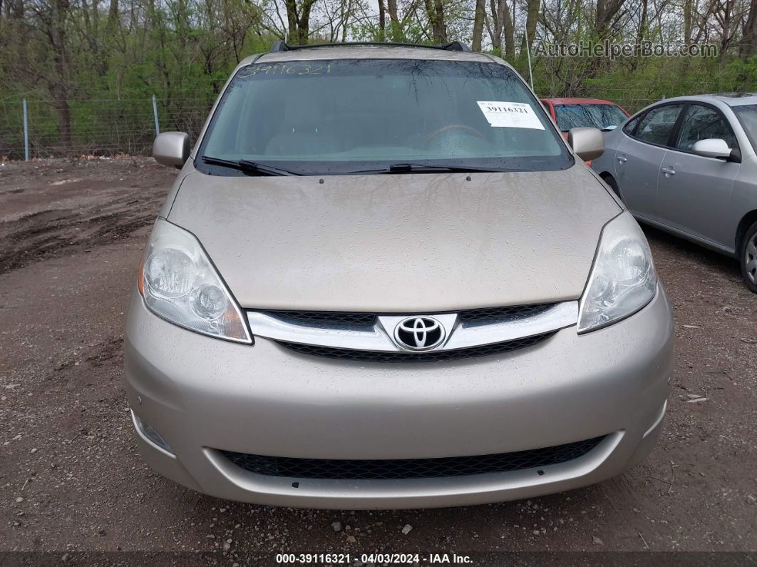 2010 Toyota Sienna Limited Золотой vin: 5TDYK4CCXAS334903