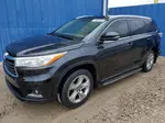 2016 Toyota Highlander Limited Черный vin: 5TDYKRFH4GS157617