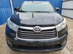 2016 Toyota Highlander Limited Черный vin: 5TDYKRFH4GS157617