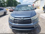 2016 Toyota Highlander Limited V6 Blue vin: 5TDYKRFH7GS127799