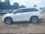 2016 Toyota Highlander Limited V6 White vin: 5TDYKRFH7GS152041