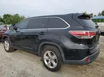 2016 Toyota Highlander Limited Черный vin: 5TDYKRFH8GS154557