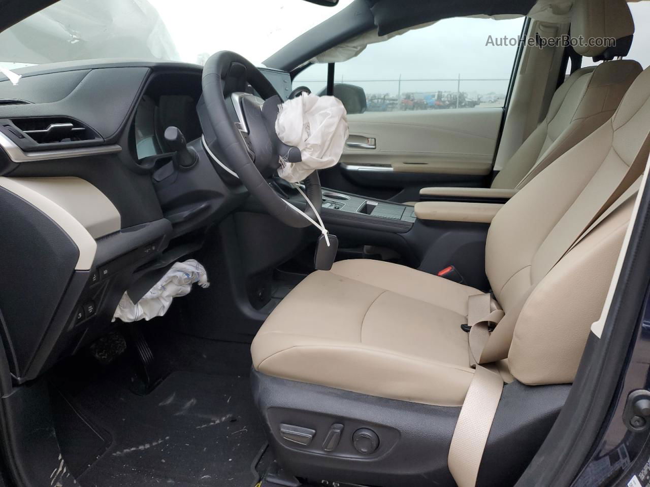 2022 Toyota Sienna Xle Синий vin: 5TDYRKEC0NS132901