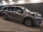 2022 Toyota Sienna Xle Gray vin: 5TDYRKEC1NS087077