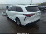 2022 Toyota Sienna Xle White vin: 5TDYRKEC1NS111832