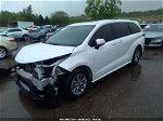 2022 Toyota Sienna Xle White vin: 5TDYRKEC1NS111832