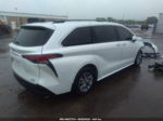 2022 Toyota Sienna Xle White vin: 5TDYRKEC1NS111832