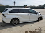 2022 Toyota Sienna Xle White vin: 5TDYRKEC2NS086553