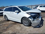 2022 Toyota Sienna Xle White vin: 5TDYRKEC2NS087671