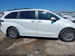 2022 Toyota Sienna Xle White vin: 5TDYRKEC2NS087671