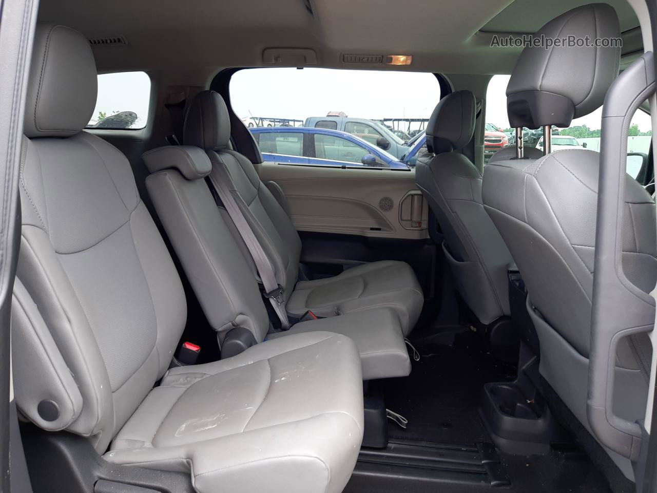 2022 Toyota Sienna Xle Gray vin: 5TDYRKEC2NS123021