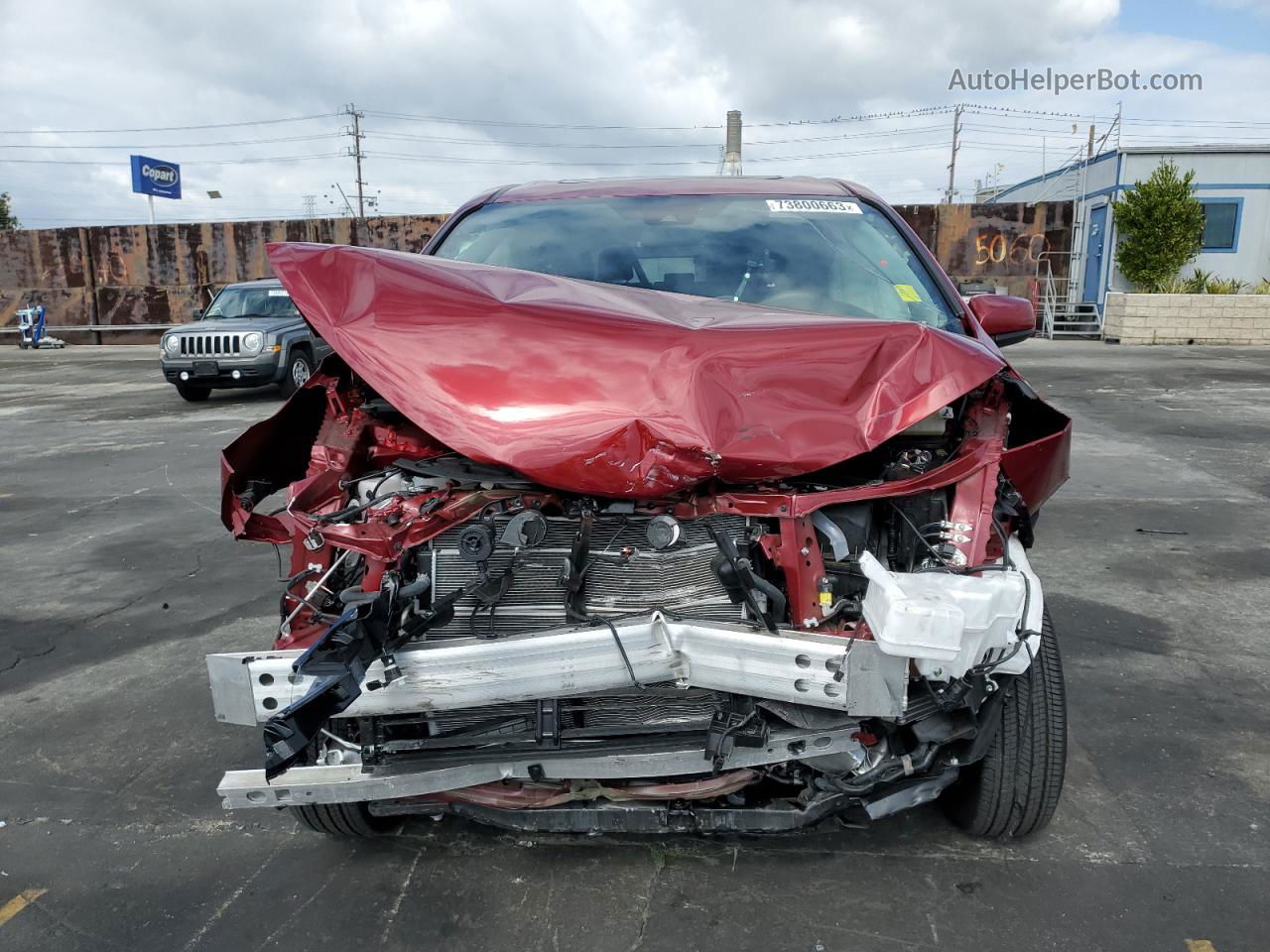 2022 Toyota Sienna Xle Red vin: 5TDYRKEC2NS129661