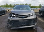 2022 Toyota Sienna Xle Серый vin: 5TDYRKEC2NS129773