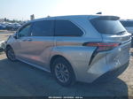 2022 Toyota Sienna Xle Silver vin: 5TDYRKEC2NS132012