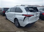2022 Toyota Sienna Xle White vin: 5TDYRKEC2NS133385