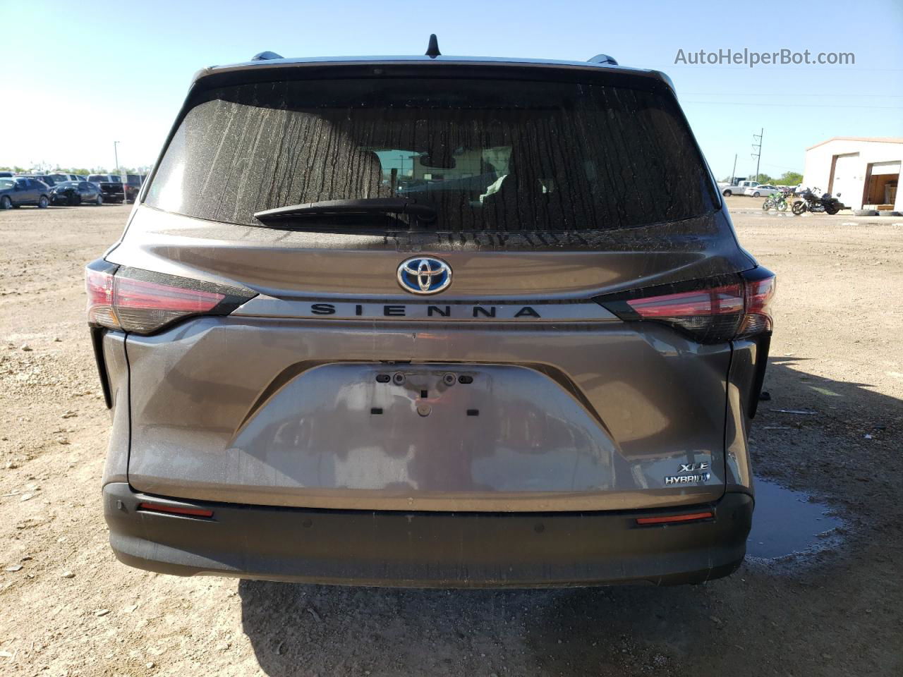 2022 Toyota Sienna Xle Gray vin: 5TDYRKEC3NS105787